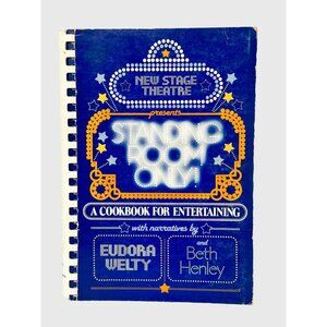 Standing Room Only Cookbook Entertaining New Stage Theatre Jackson MS VTG